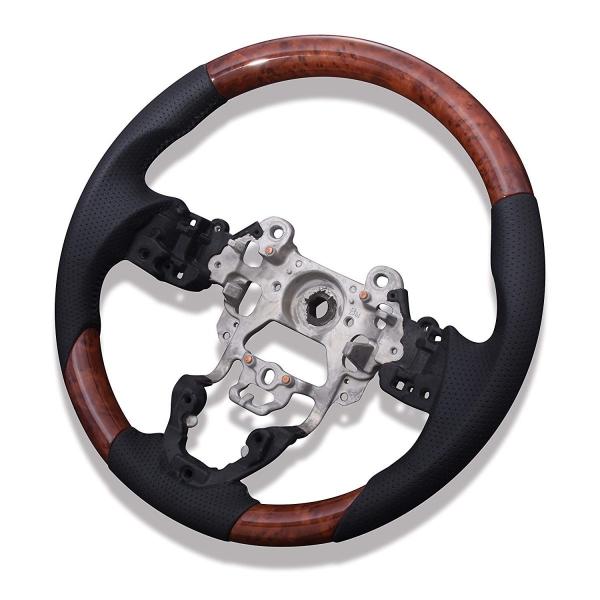 ステアリング アクセラ デミオ CX-3 DK系 CX-5 KE系 マツダ スタンダード 茶木目