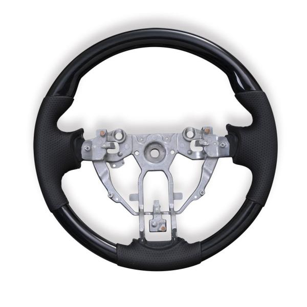 ステアリング キャラバン NV350 前期 セレナ Ｃ26 スタンダード ブラック 黒木目