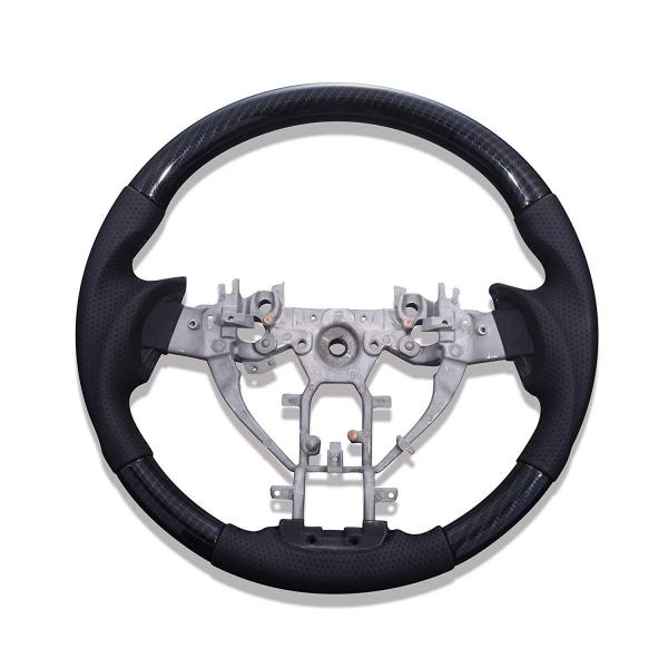 ステアリング E26 NV350 キャラバン 後期 ガングリップ カーボン調