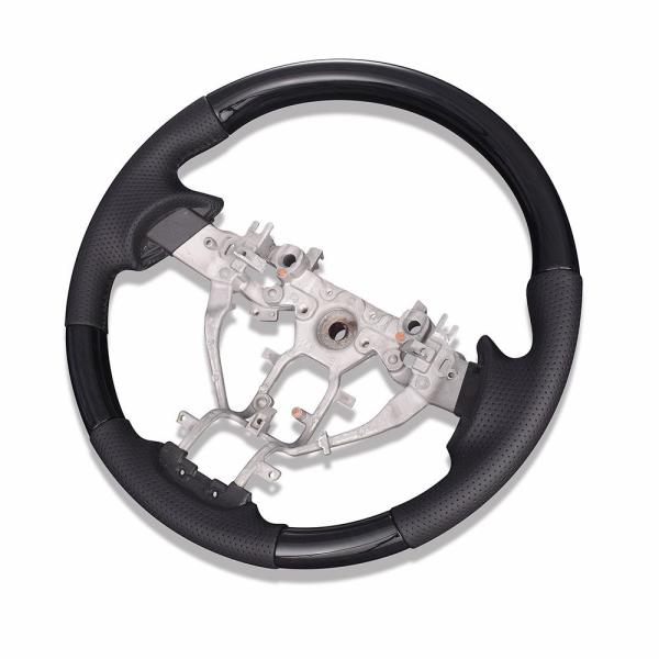 ステアリング E26 NV350 キャラバン 後期 スタンダード 黒木目