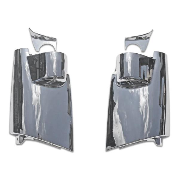 マツダ タイタン 標準キャブ メッキ コーナー パネル コーナー ベン ローキャブ 交換 タイプ 左...