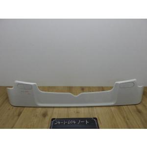 ノート DBA-E12 リアバンパー カラー番号QAB ブリリアントホワイト