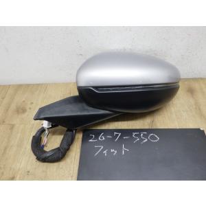 フィット 　GR4 左ドアミラー　サイドミラー NH830M ホンダ M77 76258-TZA-J...