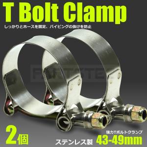 Tボルトクランプ ステンレス製 強力 結束バンド 43-49mmタイプ