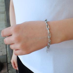 CHROME HEARTS（クロムハーツ） タイニーE CHプラス ブレスレット 13