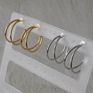 CELINE（セリーヌ） ピアス フープ シンプル シルバー925 ジュエリー
