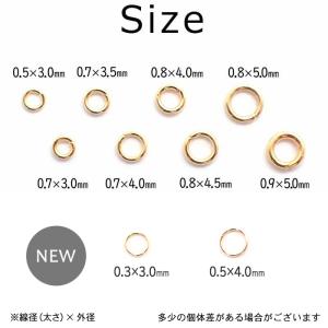 サージカルステンレス(316) 丸カン ゴール...の詳細画像2