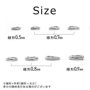 ポイント5倍★ サージカル ステンレス製丸カン...の詳細画像3