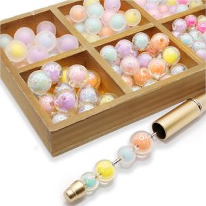 ねこ アクリルビーズ 15mm 約20個 レッド 赤色 猫 ビーズ 立体 お座り