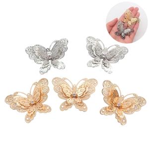 デコパーツ (76) シェル風さくらパーツ 10個売り 8色 桜 アクリル