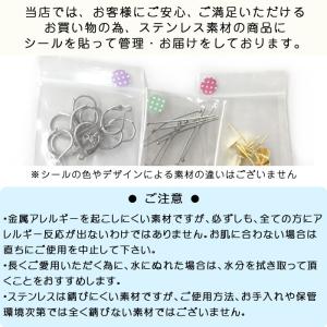 ステンレス イヤリング (24) カンなし k...の詳細画像5