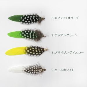 デザインフェザーパーツ 1.ドットカラー・5ピ...の詳細画像3