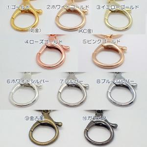 キーホルダーパーツ (07) クサリ付きカニカ...の詳細画像1