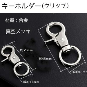 ポイント5倍★ ナスカンクリップ キーリング ...の詳細画像3