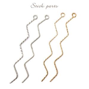 ストーンフレーム (157) リーフ 3色 1個 チャーム 石座 ラインストーン