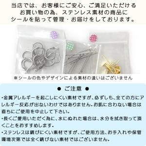 スターダスト加工 サージカルステンレス ビーズ...の詳細画像4