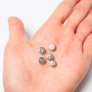 ステンレス製 アルファベットビーズ (19-b...の詳細画像5