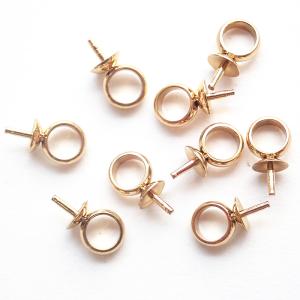 【ステンレス製】キャップ付きヒートン 芯立 カ...の詳細画像1