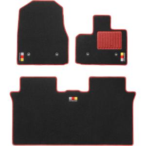 無限（MUGEN） スポーツマット ブラック×レッド ベンチシート用 N BOX