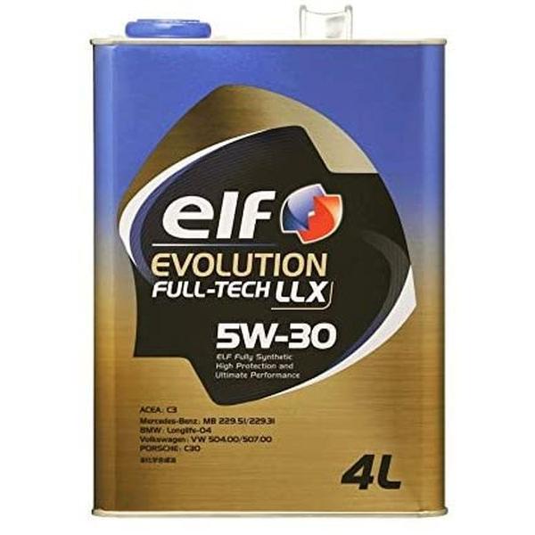 ELF EVOLUTION FULL TECH LLX 5W-30 エンジンオイル 4L 19855...