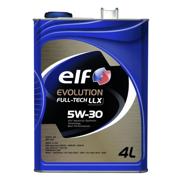 ELF エルフ EVOLUTION FULL TECH LLX 5W-30 エンジンオイル 4L 2...