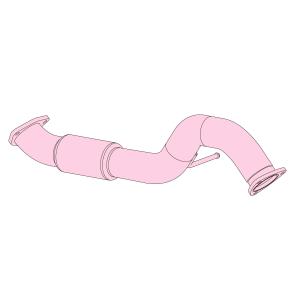 FUJITSUBO（フジツボ） FRONT PIPE フロントパイプ FL5 シビック