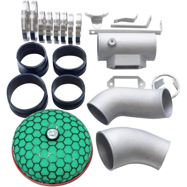 HKS スーパーパワーフロー Φ200-100/Green スープラ JZA80 2JZ-GTE 9...