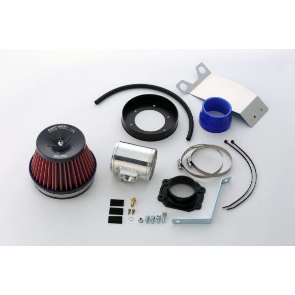 BLITZ SUS POWER CORE TYPE LM RED マツダ アクセラスポーツ AXEL...