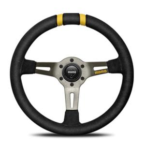 MOMO（モモ） ステアリング TREK R 350mm トレックR ブラックレザー T