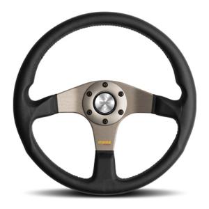 MOMO（モモ） ステアリング TUNER BLACK 350mm チューナー ブラック