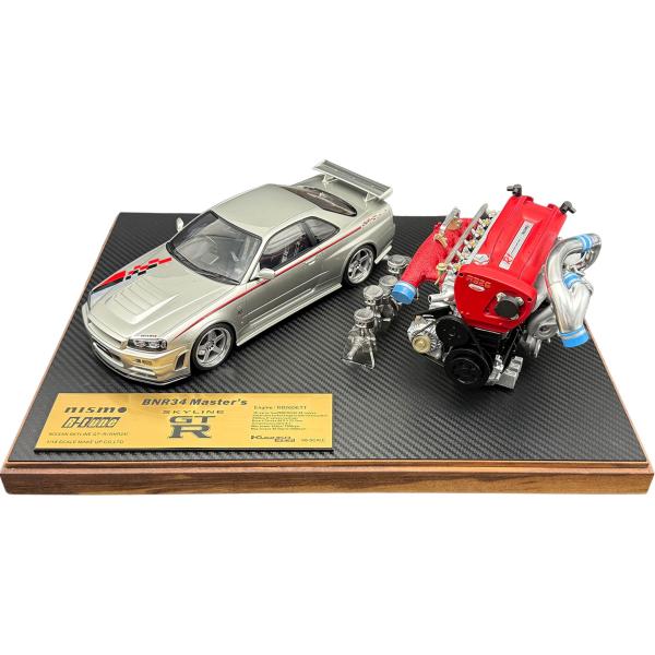 日下エンジニアリング 1/6エンジンモデル 模型 BNR34 Master&apos;s NISSAN SKY...
