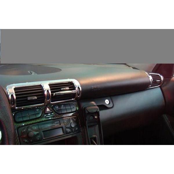 ベンツ 鏡面クロームメッキエアコンフレームW203後期C180C200C230C240C280Ｃ55...