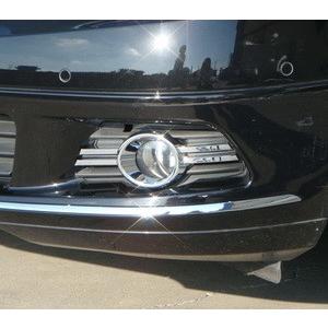 ベンツ クロームメッキフォグライトリング/フォグランプリングW204C180C200C230C250...