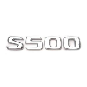 ベンツ クロームメッキリアエンブレム S500｜partsyardonlyone