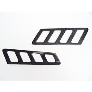 ベンツ Ｗ463 ゲレンデ Ｇクラス リアルブラックカーボン フェンダーダクトカバー サイドダクト Ｇ320 Ｇ500 Ｇ550 Ｇ55