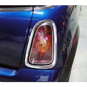 BMW ミニ クローム メッキ テール ライト リング MINI R50 R52 R53 クーパー/...