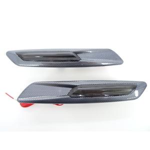 LED　カーボン調　サイドマーカー 　ポジション機能付 フェンダー　ウインカー　レクサス ＩＳ ＳＣ...