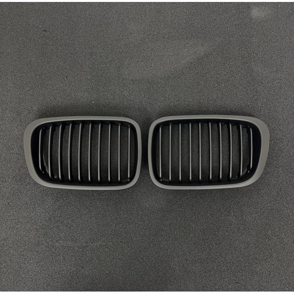 いかつさアップ♪ マットブラック グリル E46 318i 320i 323i 325i 328i ...