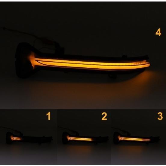 流れるウインカー♪ 高品質♪ 交換式♪ BMW シーケンシャル ドアミラー ウインカー M8 F93...