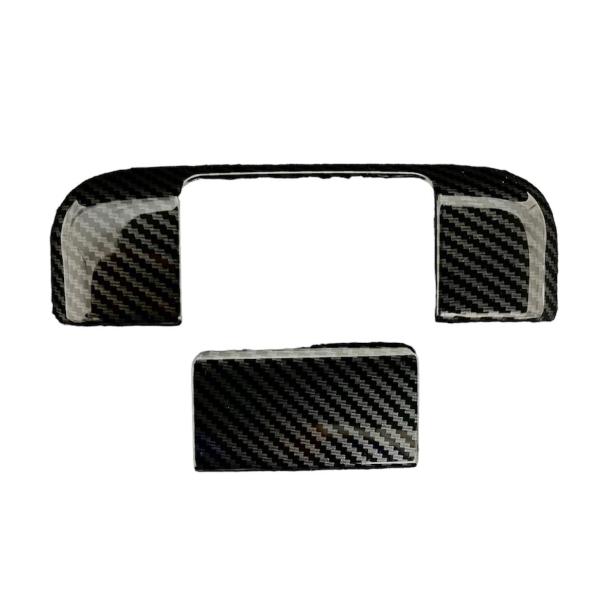 スポーティ全開♪ カーボン ルック バック ドアハンドル カバー リアゲート ワゴンR MH35S ...