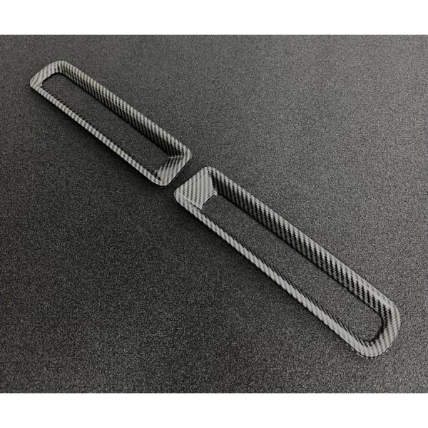 バンパー装着♪ カーボン ルック リフレクター ガーニッシュ ワゴンRカスタムZ MH55S MH9...