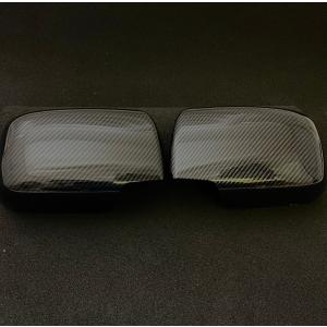 スポーティ全開♪ カーボン ルック ドアミラー カバー 日産 NV350