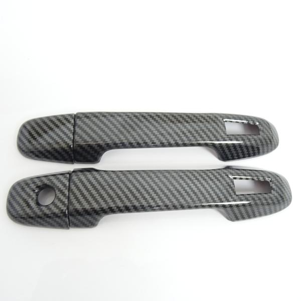 スポーティ全開♪ カーボン ルック ドアハンドル カバー BRZ ZC6 RA R S レーシング ...