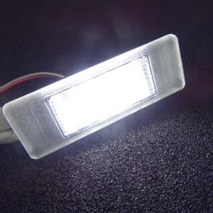 激白光 ! 交換式 ! ベンツ LED ナンバー灯 ライセンス