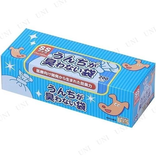 クリロン化成 うんちが臭わない袋BOS ペット用箱型 SS 200枚入