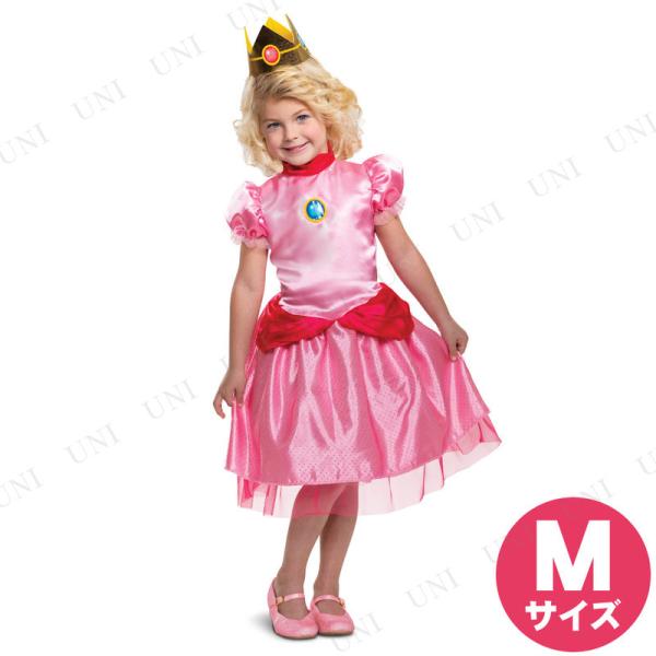 コスプレ 仮装 衣装 ハロウィン コスチューム アニメ ピーチ姫 子供用 Tod M(3T-4T)