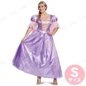 コスプレ 仮装 ラプンツェルデラックス 大人用 S (クラシック コレクション) Disguise ディズニー コスプレ衣装 仮装 女性用S パフスリーブ フリル付き