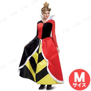 コスプレ 仮装 ハートの女王 デラックス 大人用 M Disguise 不思議の国のアリス コスチューム 仮装 コスプレ衣装 ディズニー 王冠付き 大きい襟
