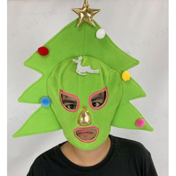 Patymo X'masクリスマスツリーマスク ユニエンタープライズ クリスマス仮装用小物 かぶりも...