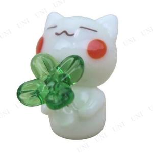 黒猫 グッズ ネコ 置物 ガラス細工 ミニチュア 雑貨 フォーカート